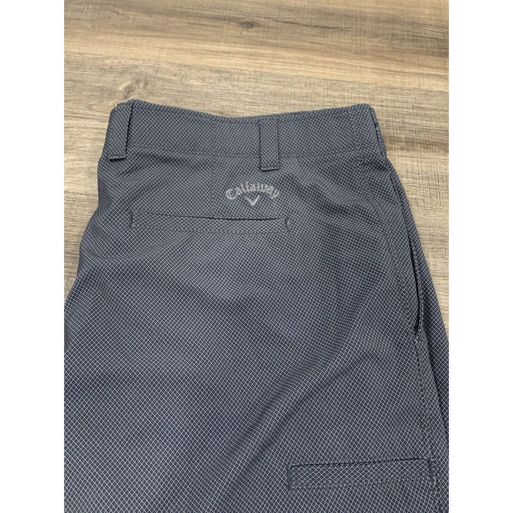 Callaway Active Waistband Shorts Men's Size 42 Inseam 9" Black Patterned